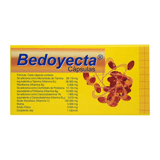 Bedoyecta Cápsulas De Gelatina Blanda, 30 Cápsulas