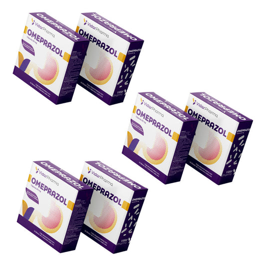 Omeprazol 6 Cajas Despachadoras Con 16 Blíster Dobles C/u