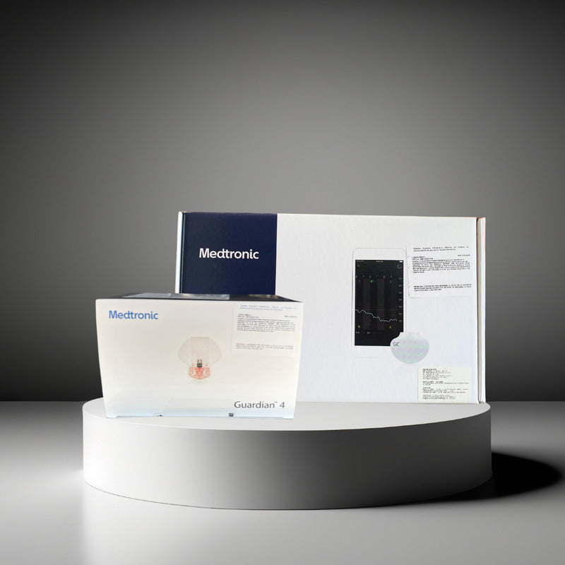 Kit Guardian 4 Transmisor Y 1 Cajas De Sensores Medtronic Salmón