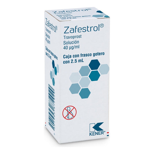 Zafestrol Travoprost Gotero 2.5ml Solucion 40mg/ml