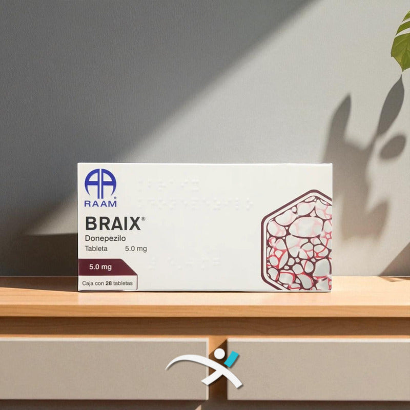 Donepezilo 5 Mg Braix Caja Con 28 Tabletas Raam