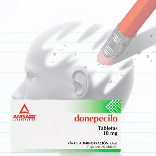 Donepecilo 10 Mg 2 Cajas Con 28 Tabletas Amsa