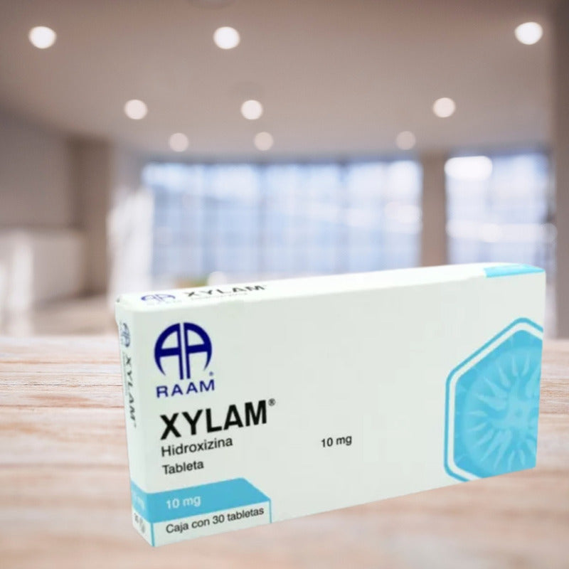 Xylam Hidroxizina 10 Mg Caja Con 30 Tabletas