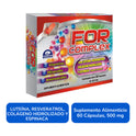 For Complex 60 Caps 500mg Suplemento Con Luteína Natutech Sin Sabor