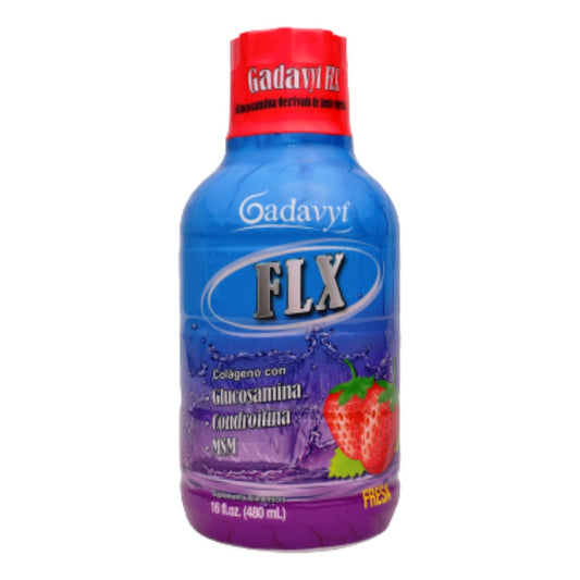 Gadavyt  Flx Protybone Sabor Fresa 480 Ml Suplemento Líquido Fresa