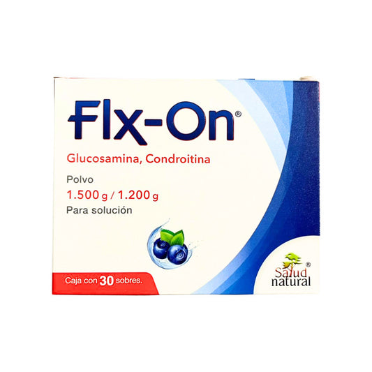 Flx-on Glucosamina,condroitina 1.500g/1.200g Cja Con 30 Sob.