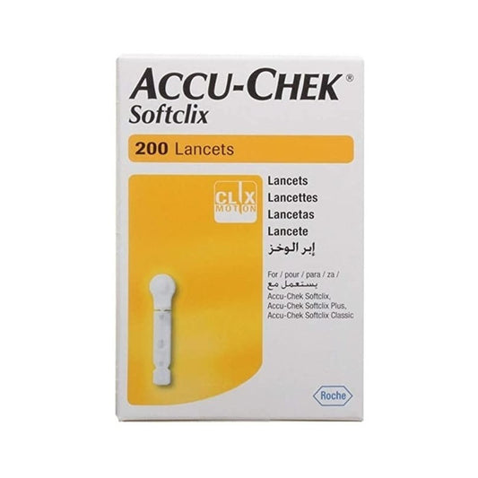 Lancetas Accu - Chek Softclix Caja Con 200 Lancetas