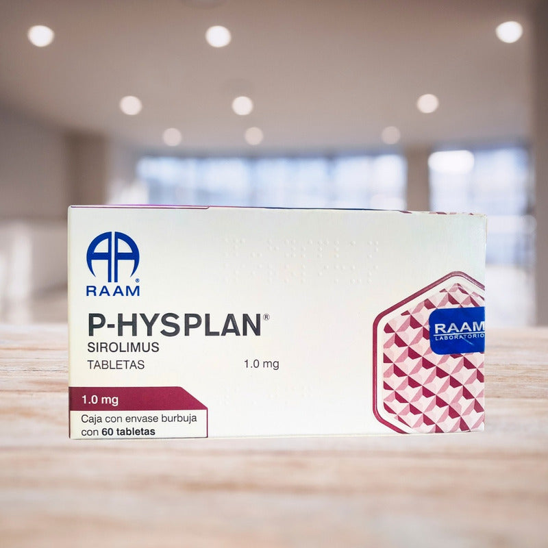P-hysplan Sirolimus 3 Cajas Con 60 Tabletas Raam
