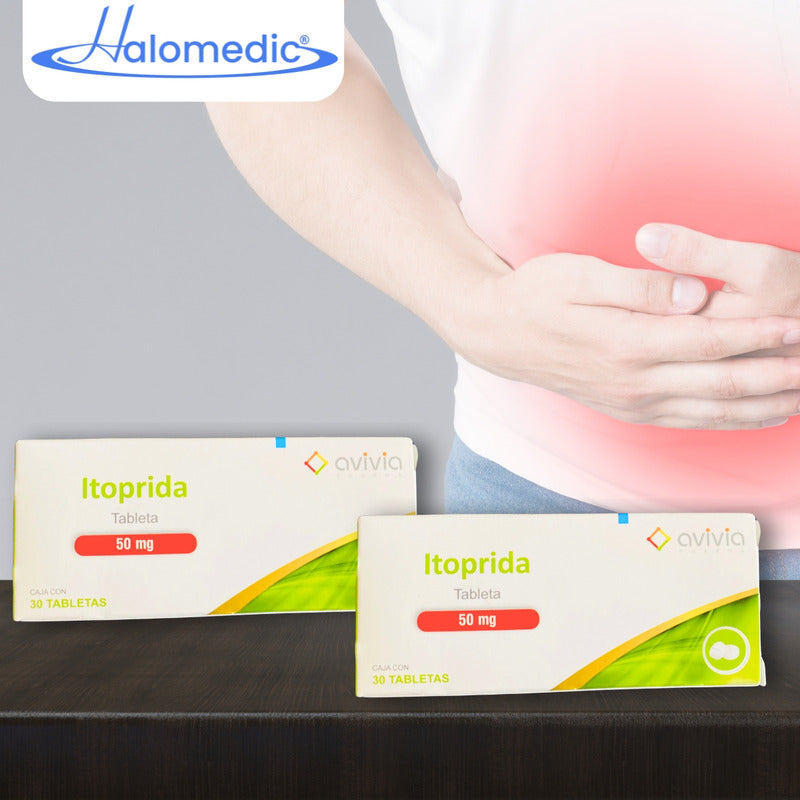 Duo Pack Itoprida 50 Mg 2 Cajas Con 30 Tabletas Cada Uno