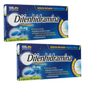 Difenhidramina 25 Mg 2 Cajas Con 10 C/u Cápsulas Gelpharma