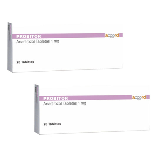 Probitor Anastrozol 1 Mg 2 Cjas 28 Tabletas C/u Accord Farma