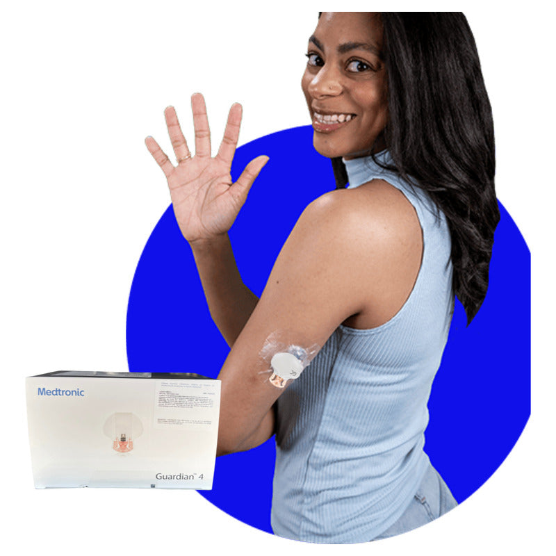 Kit Guardian 4 Transmisor Y 1 Cajas De Sensores Medtronic Salmón