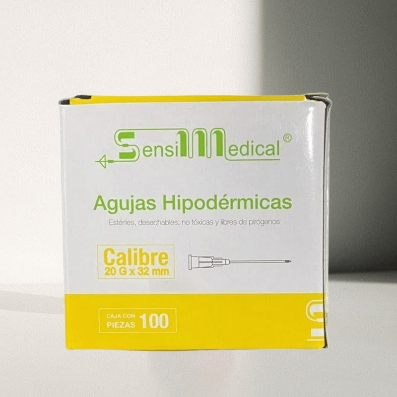 Jeringa De 3 Ml Aguja De 20g X 32 Mm 100 Pzs Jayor 3 Ml