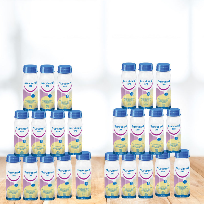 Survimed Opd Sabor Vainilla Paquete De 24 Botellas De 200ml  Vainilla