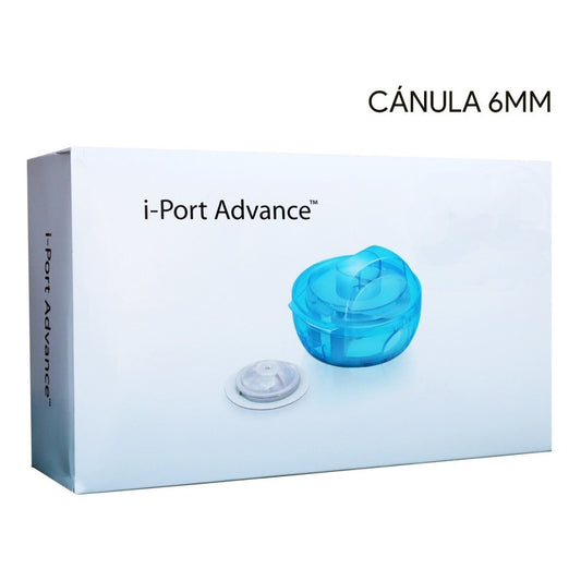 Medtronic I-port Advance Puerto Inyección Insulina 6mm Azul