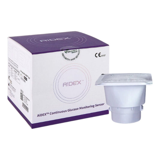 Sensor De Repuesto Aidex Monitor Continuo De Glucosa Beige