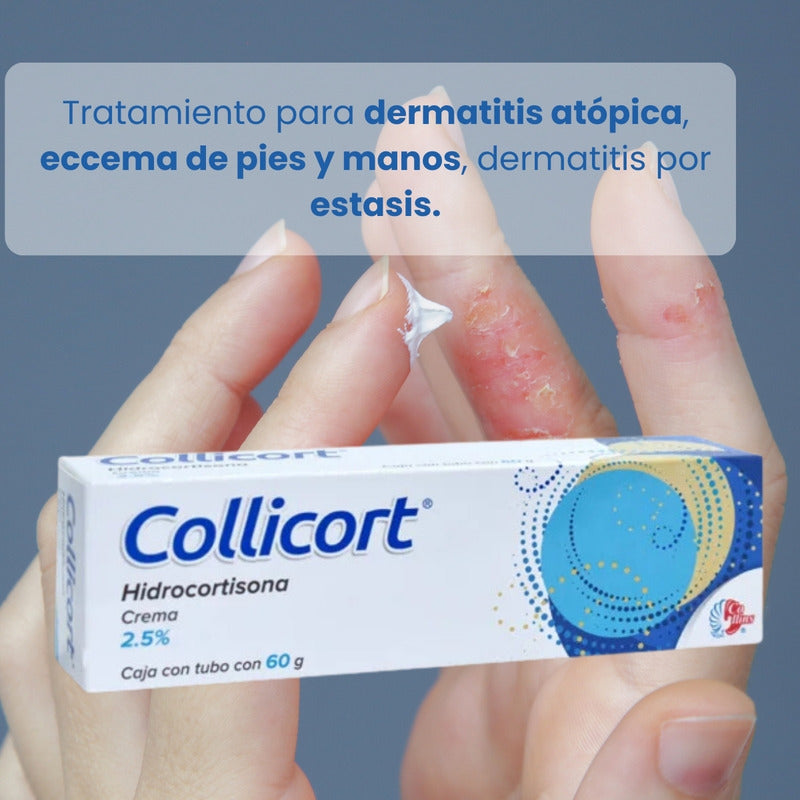 Collicort Crema De 2.5% Tubo Con 60g