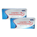 Losartán / Hidroclorotiazida 50mg 12.5mg 2 Cajas 30 Tabs Adn