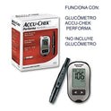 Paquete 100 Tiras Reactivas Accu - Chek Performa Glucómetro