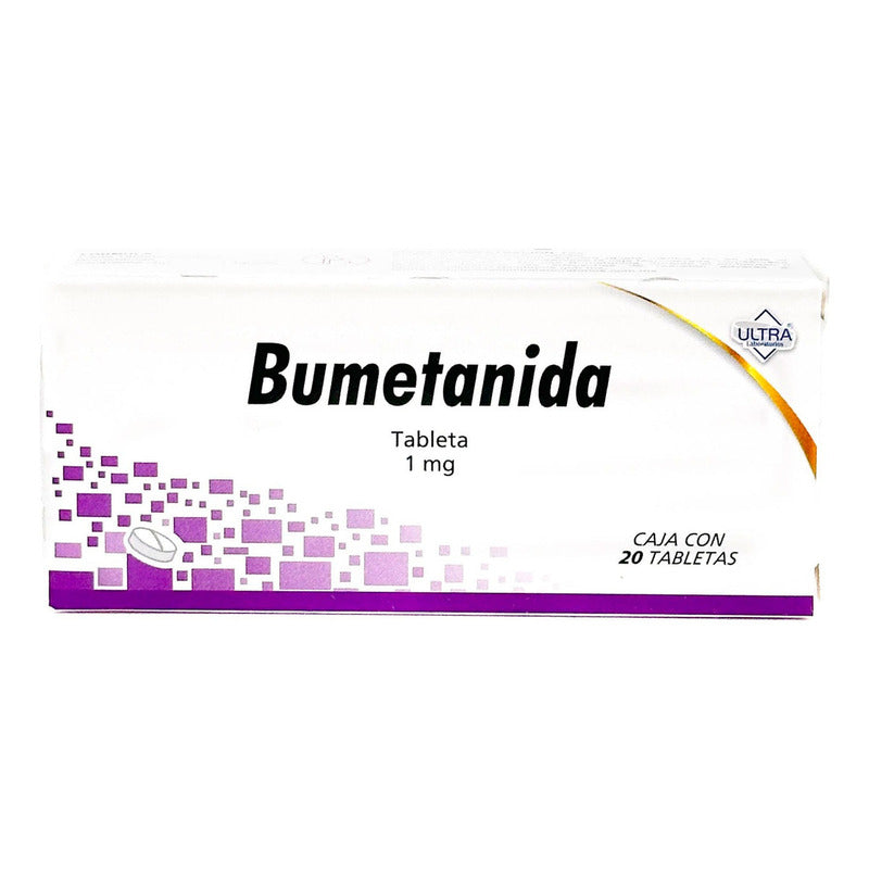 Bumetanida 1mg 20 Tabletas- Ultra Laboratorios