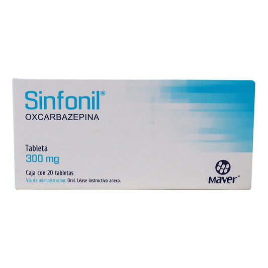 Sinfonil Tabletas 300 Mg, 20 Tabletas