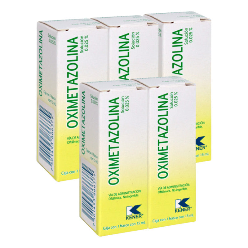 Solución Oftálmica Oximetazolina Lubyox Kener 5 Frasco 15ml