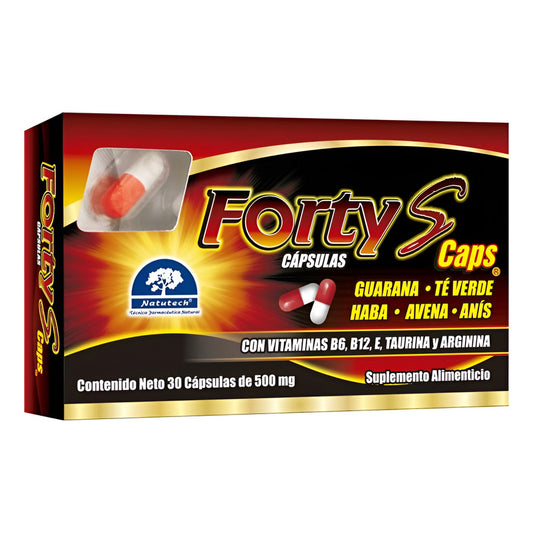 Suplemento En Cápsula Forty S Multivitamínico X 500mg