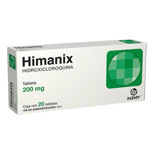 Himanix Hidroxicloroquina 200 Mg Maver Caja Con 20 Tabletas
