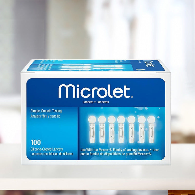 Contour Microlet Lancetas Paquete Con 400 Lancetas