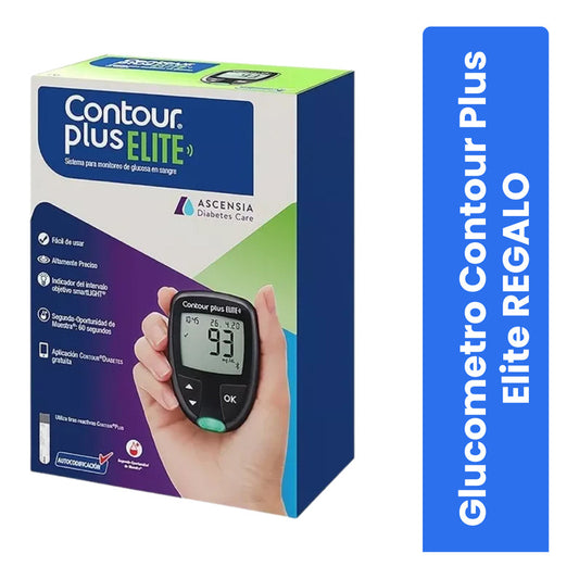 Contour Ts Paquete 100 Tiras Y 100 Lancetas Para Glucómetro Naranja