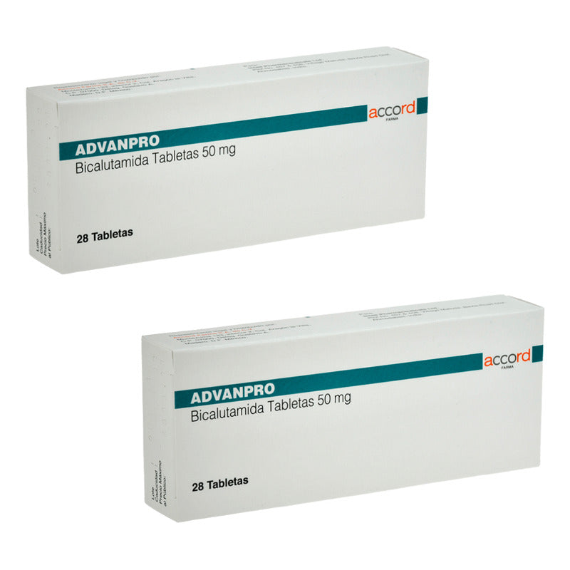 Advanpro Bicalutamida 50mg 2 Cajas Con 28 Tabs C/u  Accord