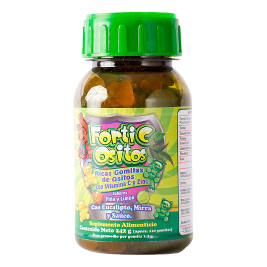 Forti C Ositos Gomitas 242 G Piña Limón Natutech Piña Y Limón