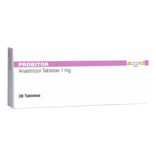 Probitor Anastrozol 1 Mg Con 28 Tabletas Accord Farma