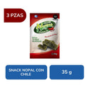 Slim Nopal Snack Con Chile 3 Bolsas Con 35 G C/u
