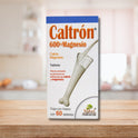 Caltron 600 + M Pack Con 120 Tabletas Calcio Y Magnesio Sin Sabor