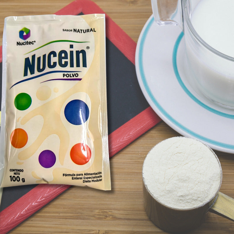 Pack Nucein Polvo Caseinato De Calcio 2 Sobres Con 100 G C/u Sin Sabor
