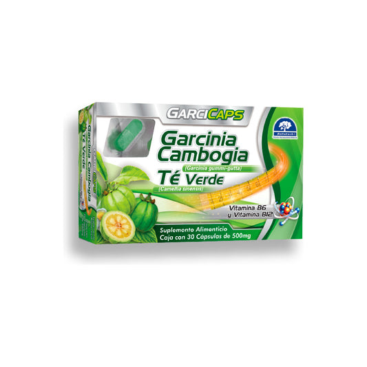 Garcicaps Garcinia Cambogia 500 Mg 30 Cápsulas Natutech Sin Sabor