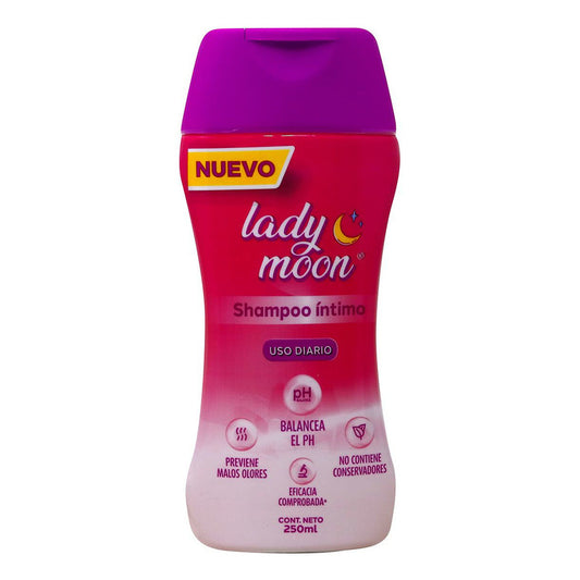 Lady Moon Shampoo Íntimo Uso Diario Balance Ph Fco. 250 Ml
