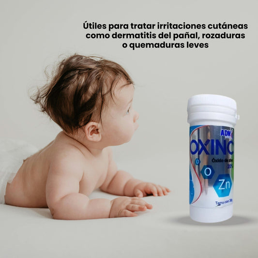 Pomada De Oxido De Zinc 20% Tarro Con 30 G Adn Pharma Oxinc Neutra