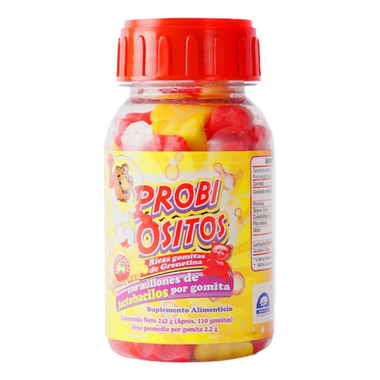 Probiositos Frasco Con 110 Gomitas 242 G. Natutech Piña
