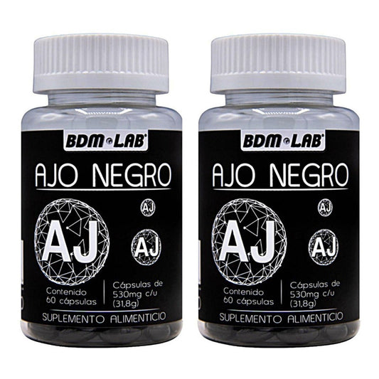 Ajo Negro Bdm Lab Pack Con 120 Capsulas Sin Sabor