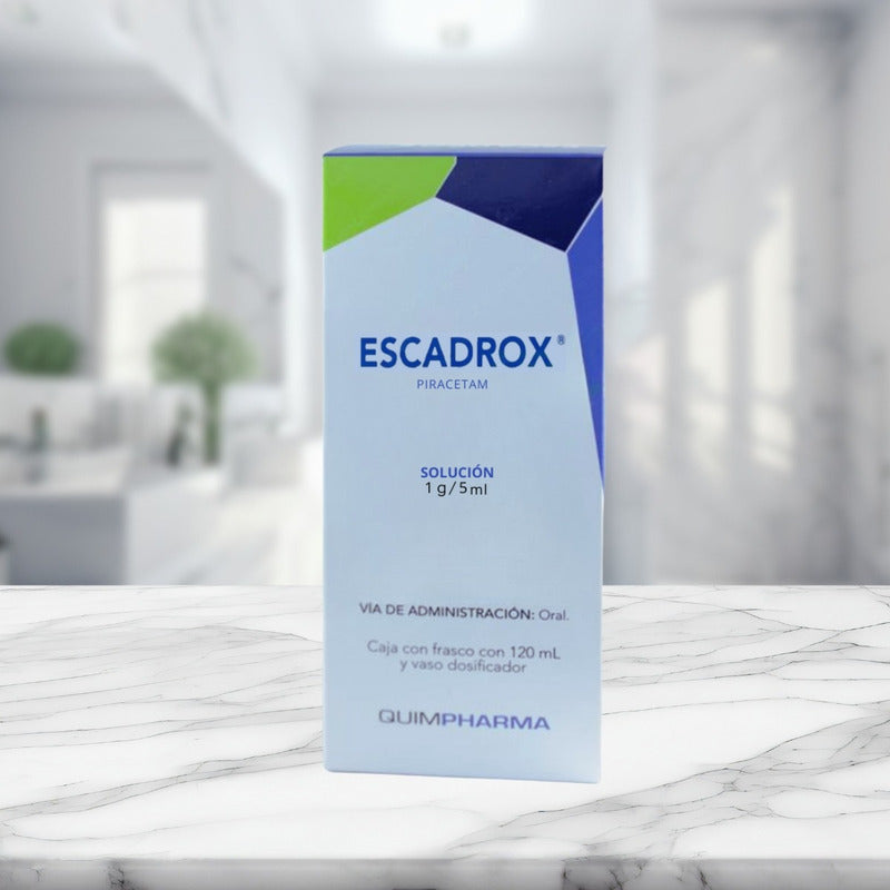 Escadrox Piracetam 1 G / 5 Ml Solución 120 Ml Quimpharma