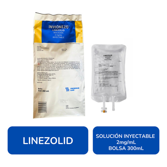 Invionezo Linezolid 2mg/ml Bolsa 300 Ml Fresenius
