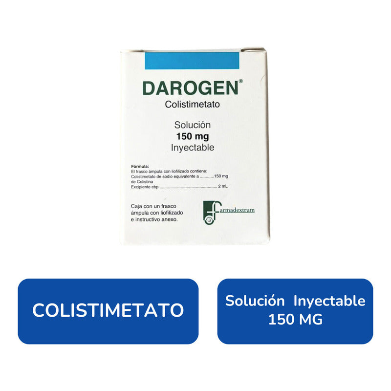 Darogen Colistimetato Solución Inyectable 150 Mg Farmadextrum