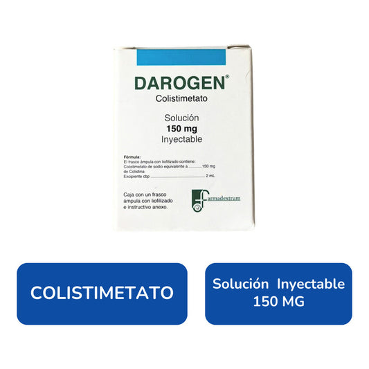 Darogen Colistimetato Solución Inyectable 150 Mg Farmadextrum
