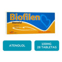Biofilen Atenolol 100 Mg 28 Tabletas - Degorts Chemical
