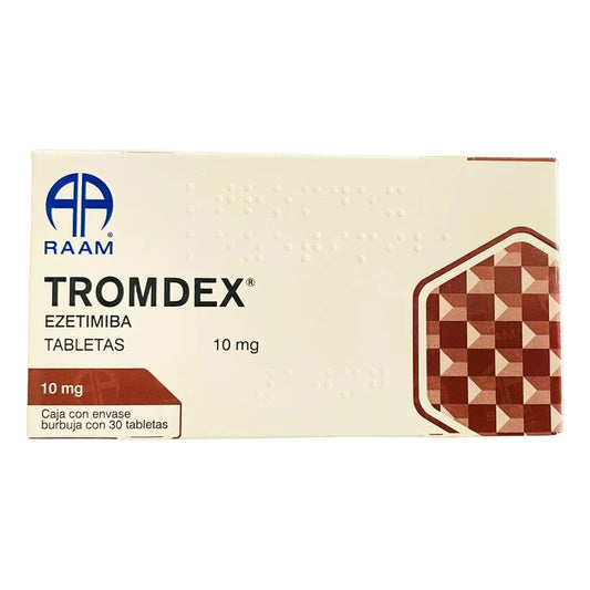 Tromdex Ezetimiba 10 Mg Caja Con 30 Tabletas Raam