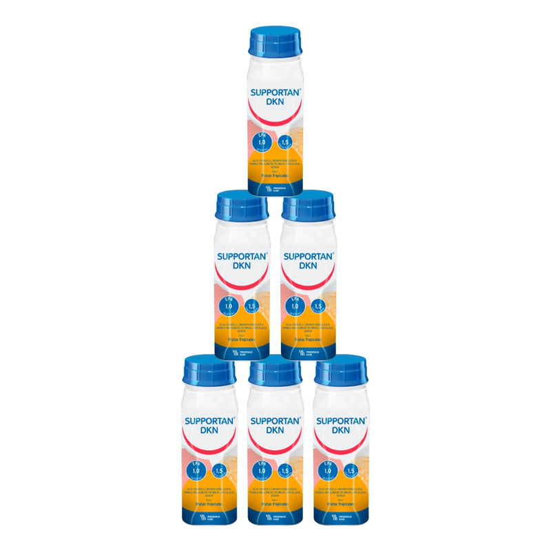 Supportan Dkn  200 Ml Sabor Frutas Tropicales 6 Botellas Frutas Tropicales