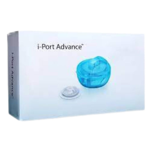 Medtronic I-port Advance Puerto Inyección Insulina 9mm Azul