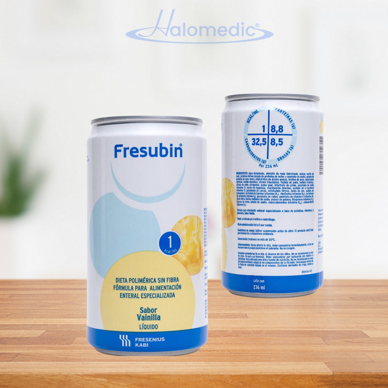 Fresubin Sin Fibra Vainilla 1 Kcal 15 Latas Con 236 Ml C/u Vainilla